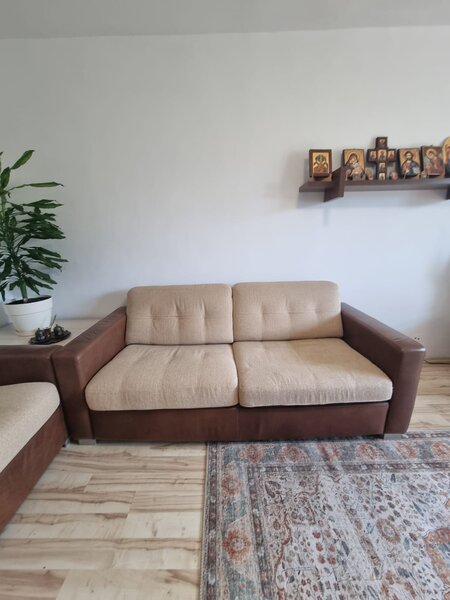 Set canapele 3 locuri (extensibila) si 2 locuri